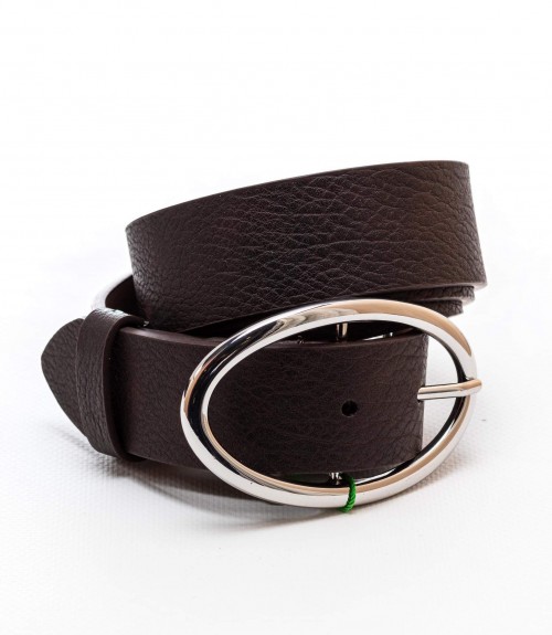 Ζώνη Verde με Ασημένια Τόκα Ανάγλυφη