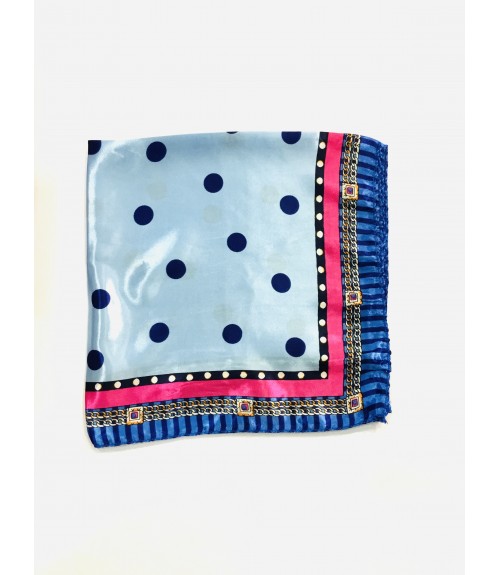 Μαντήλι Λαιμού Τετράγωνο Σατινέ Μικρό