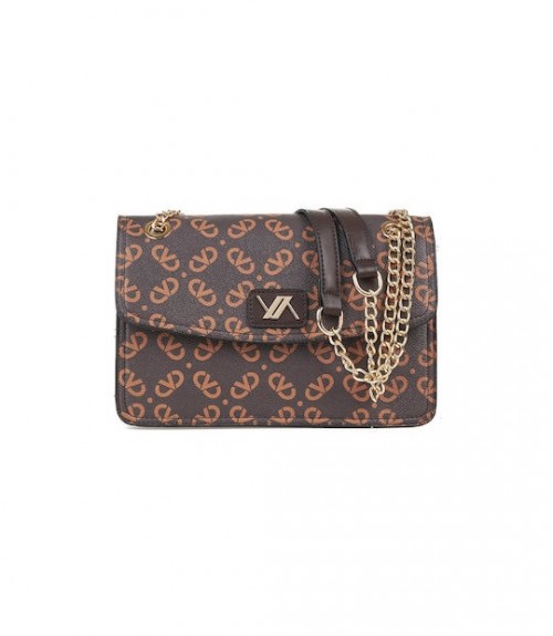 Τσαντάκι Verde Logotype Gold Chain