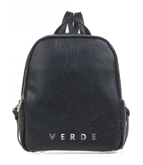 Τσάντα Πλάτης Verde Μονόχρωμη Δίχωρη 