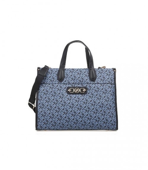 Τσάντα Verde Logotype Blue Black 