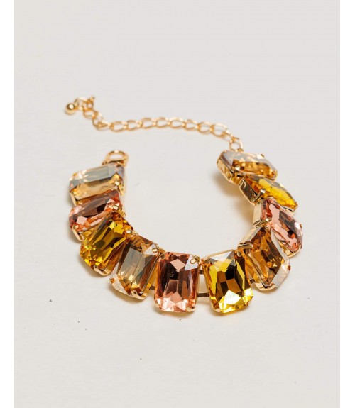 Βραχιόλι Crystals Gold