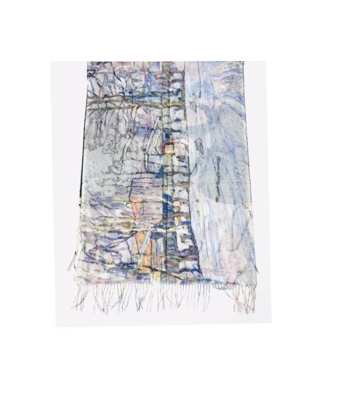 Πασμίνα Verde Face Διπλής Όψης 