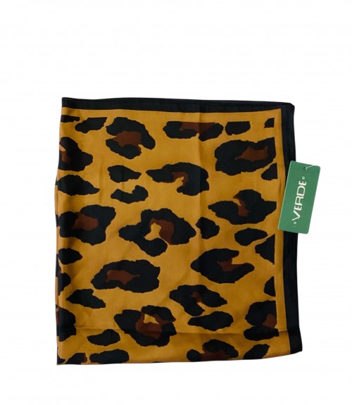 Μαντήλι Λαιμού Τετράγωνο Verde Animal Print