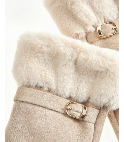 Γάντια Verde με Γούνα 