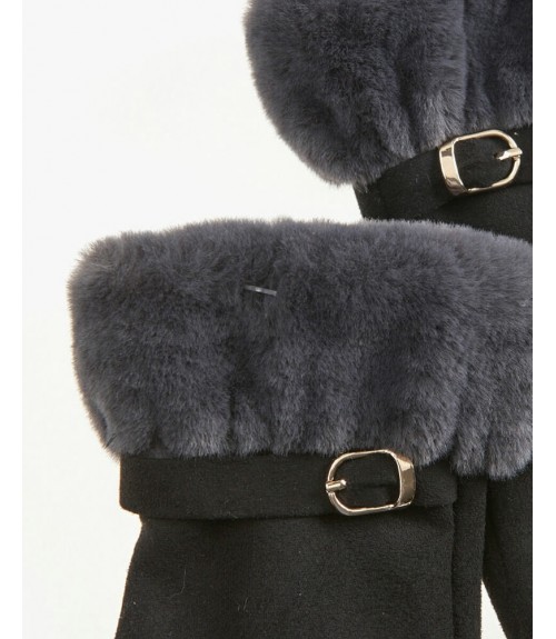 Γάντια Verde με Γούνα 