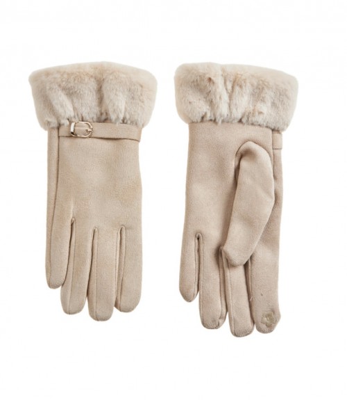 Γάντια Verde με Γούνα 