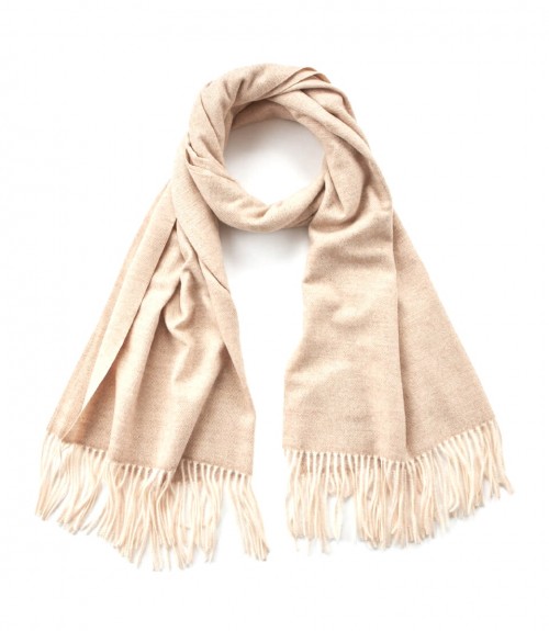 Κασκόλ Verde Μονόχρωμο με Κρόσσια 