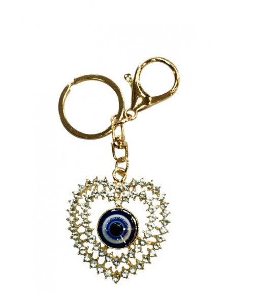 Μπρελόκ Heart Gold Big Eyes 