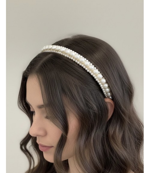 Στέκα Μαλλιών Pearls 