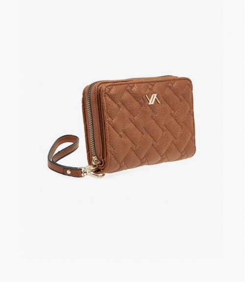 Πορτοφόλι  Verde Καπιτονέ Camel