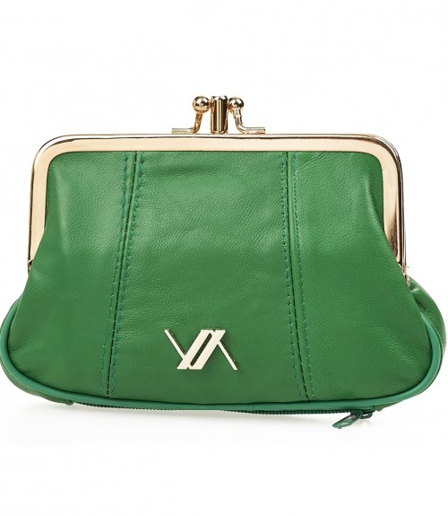 Πορτοφόλι Δερμάτινο Μικρό Verde 