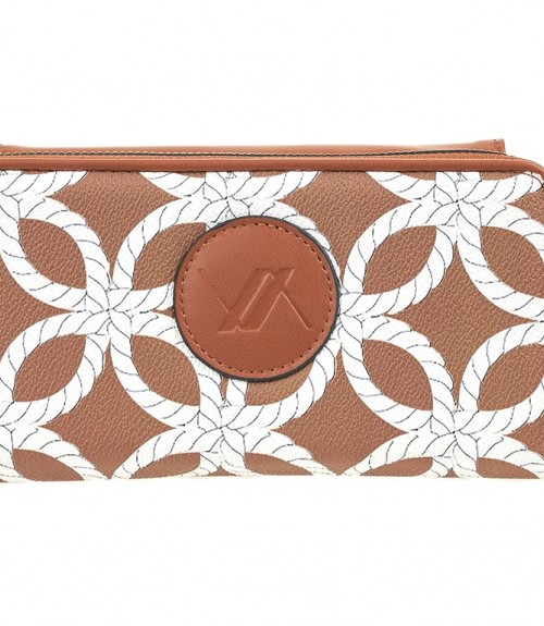 Πορτοφόλι Verde Μεγάλο Διπλό Design 