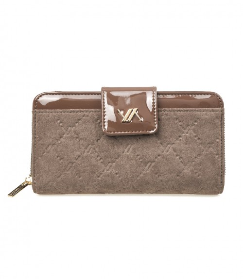 Πορτοφόλι Verde Suede Διπλό 