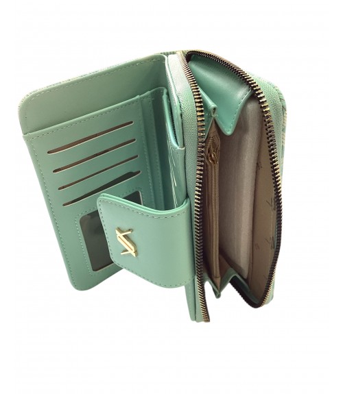 Πορτοφόλι Verde Διπλό Aqua Πορτοφόλι Verde Διπλό Aqua
