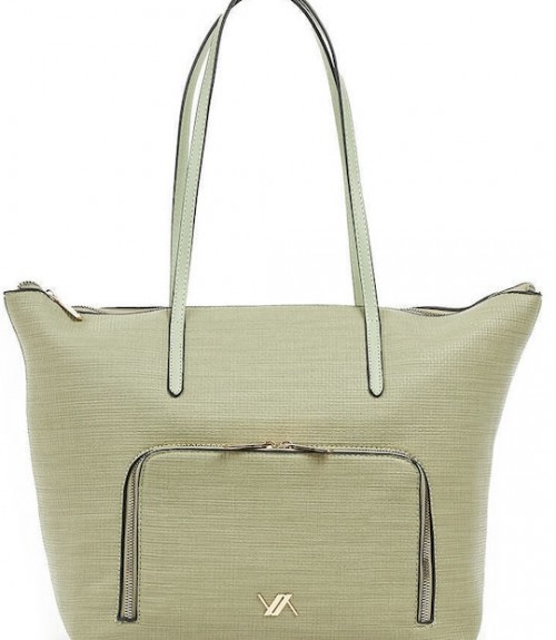 Τσάντα Verde Shopping Colour Green