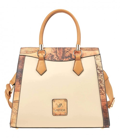 Τσάντα Verde Ivory Details Maps 