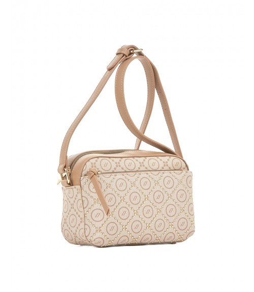 Τσαντάκι Verde Χιαστί Beige Sparkling 