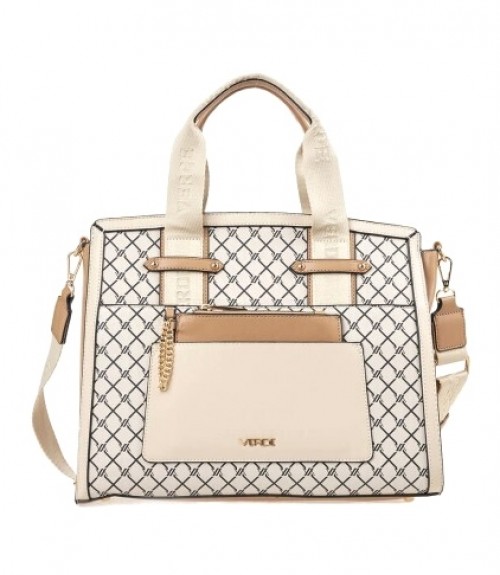 Τσάντα Verde Casual Beige 