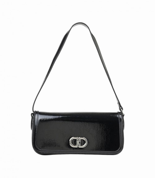 Τσαντάκι Verde Black Shiny 