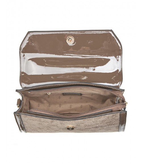 Τσαντάκι Verde Suede Glossier Details 