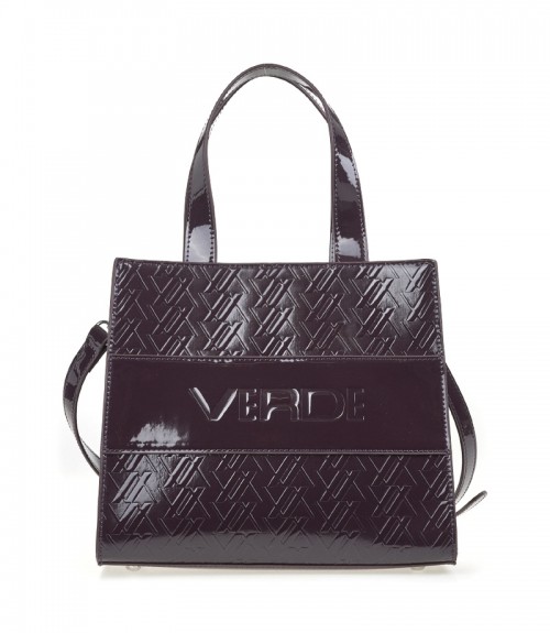 Τσάντα Verde Λουστρίνι Burgundy 