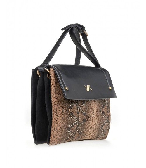 Τσαντάκι Verde Black Animal Print 