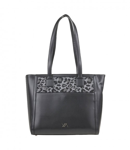 Τσάντα Verde Shopping Details Animal Print