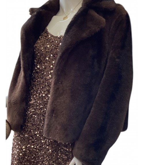 Γούνα Κοντή Brown 