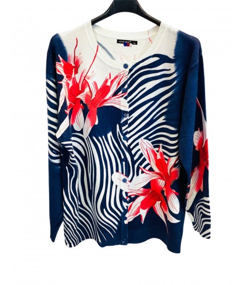 Ζακέτα Blue Flowers 