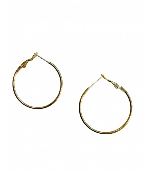 Σκουλαρίκια Ατσάλι Κρίκοι Basic