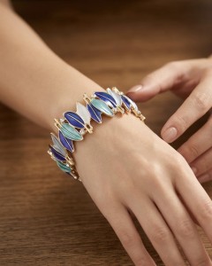 Βραχιόλι Σμάλτο Blue Colour 